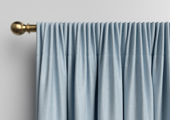 Harris, Arctic Blue - Made to Measure Curtains - Image 9